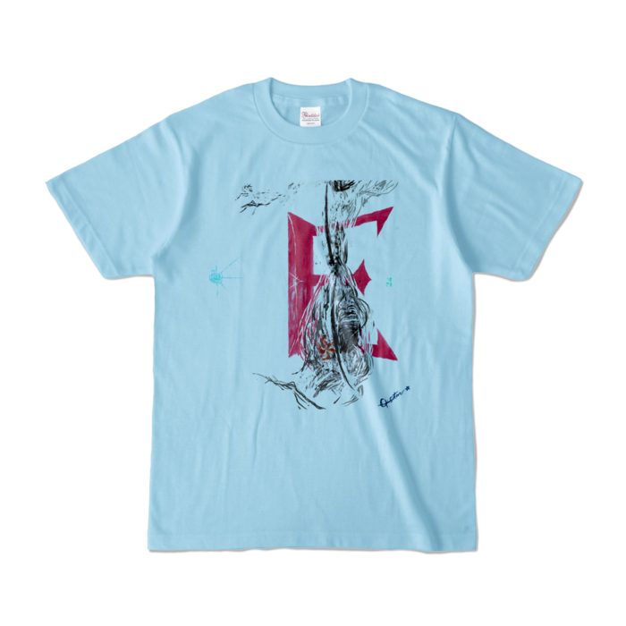 カラーTシャツ - S - ライトブルー (淡色)