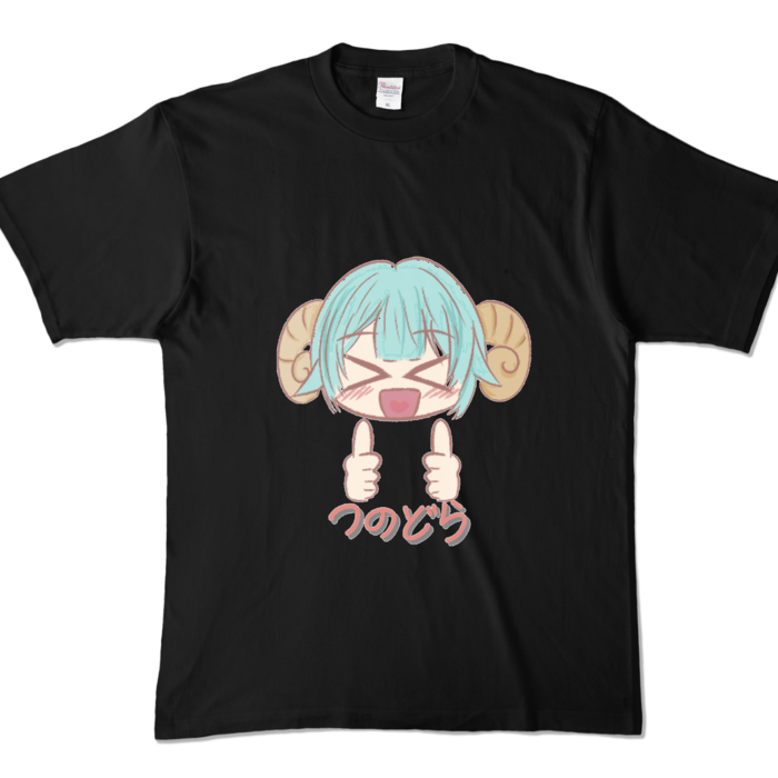 カラーTシャツ - XL - ブラック (濃色)
