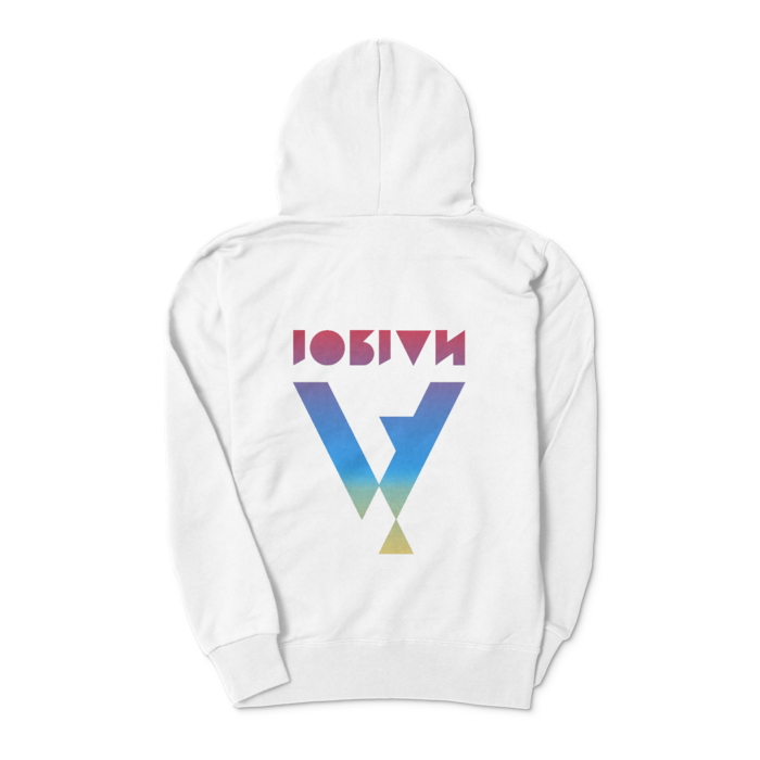 ジップパーカー - S - ホワイト(1)