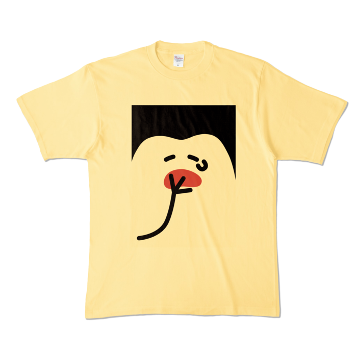 カラーTシャツ - XL - ライトイエロー (淡色)