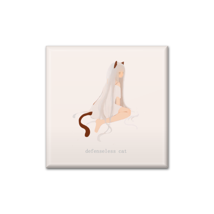 缶バッジ - 四角形40mm