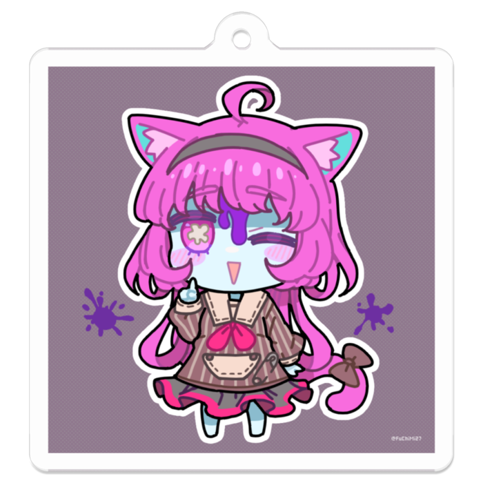 アクリルキーホルダー - 50 x 50 (mm)