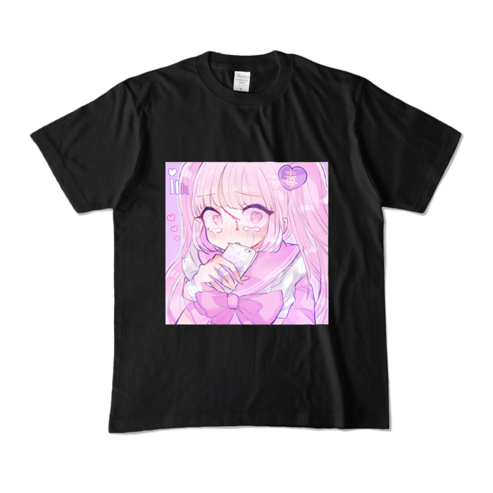 カラーTシャツ - M - ブラック (濃色)