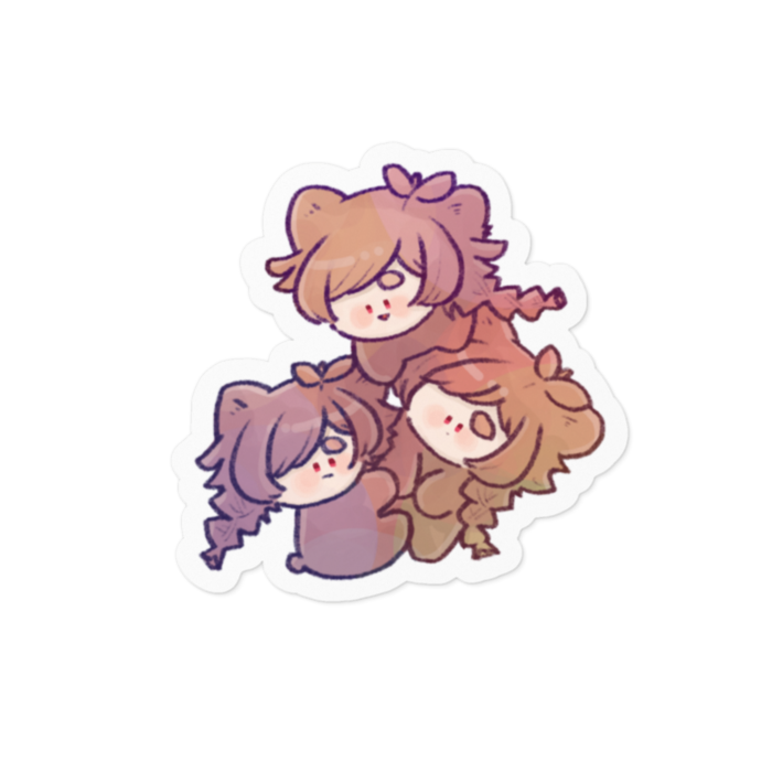 ステッカー - 100 x 100 (mm)