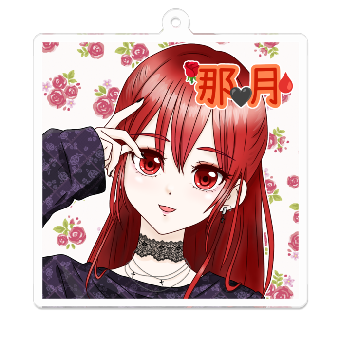 アクリルキーホルダー - 70 x 70 (mm)