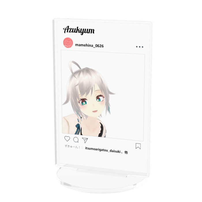 アクリルフィギュア - 100x100mm