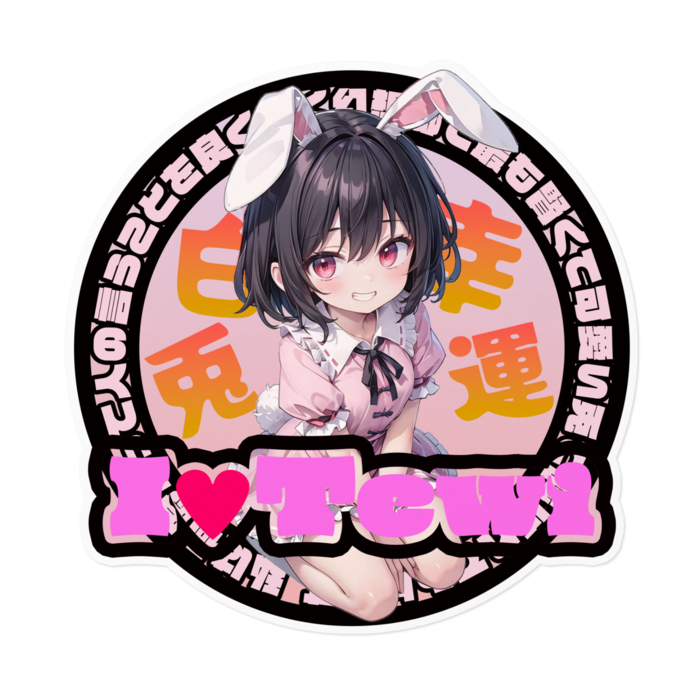 ステッカー - 160 x 160 (mm)