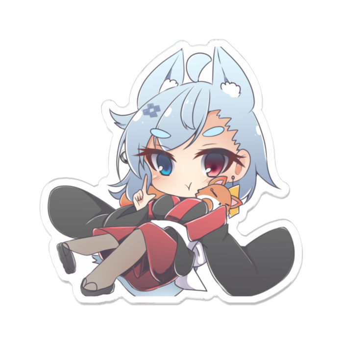 アクリルバッジ - 70 x 70 (mm)