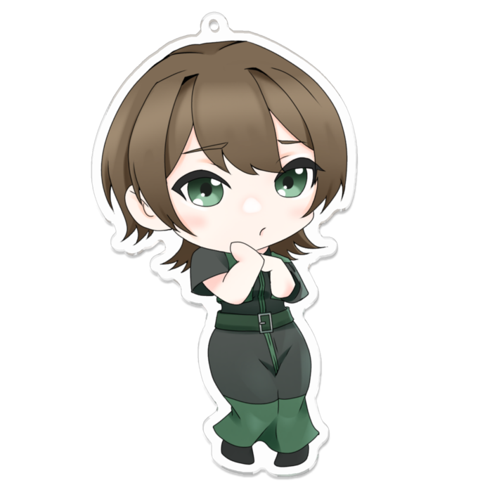 アクリルキーホルダー - 100 x 100 (mm)