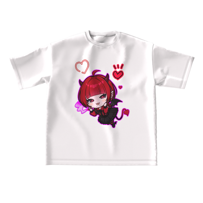 ビッグシルエットTシャツ - L - White