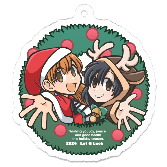 アクリルキーホルダー - 50 x 50 (mm)