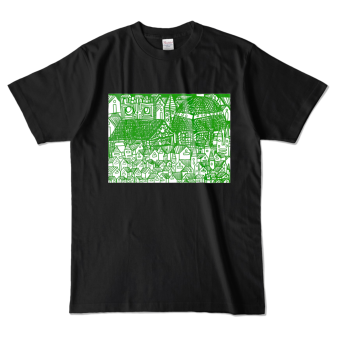 カラーTシャツ - L - ブラック (濃色)