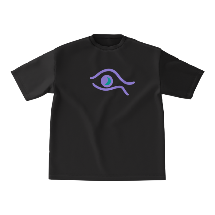 ビッグシルエットTシャツ - M - ブラック