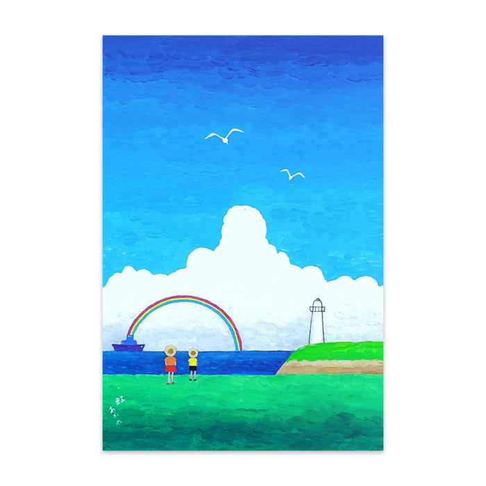 ポストカード(10枚セット) - ヴァンヌーボVGスノーホワイト195kg