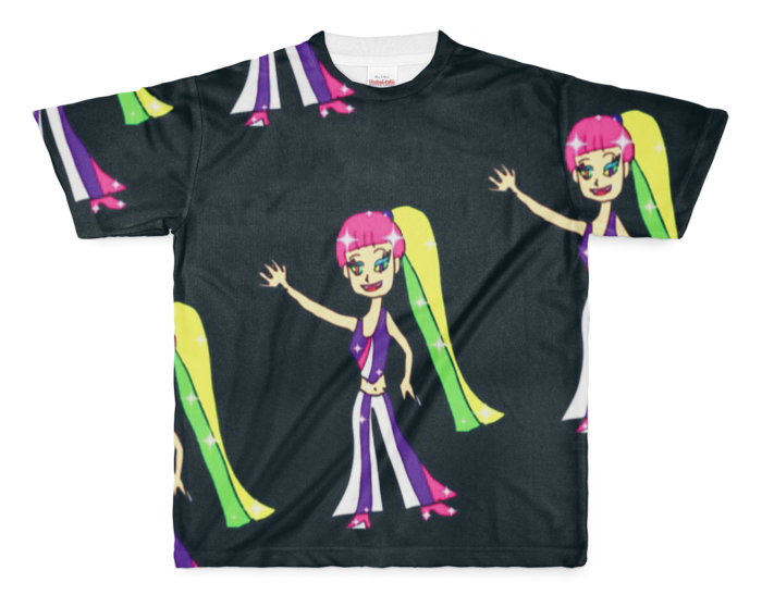 フルグラフィックTシャツ - M - 正面印刷のみ