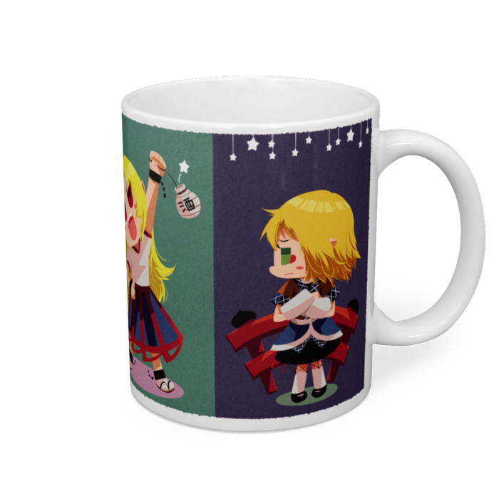 マグカップ - 直径 8 cm / 高さ 9.5 cm