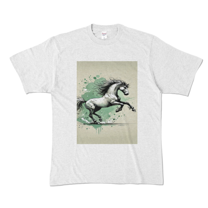 カラーTシャツ - XL - アッシュ (淡色)