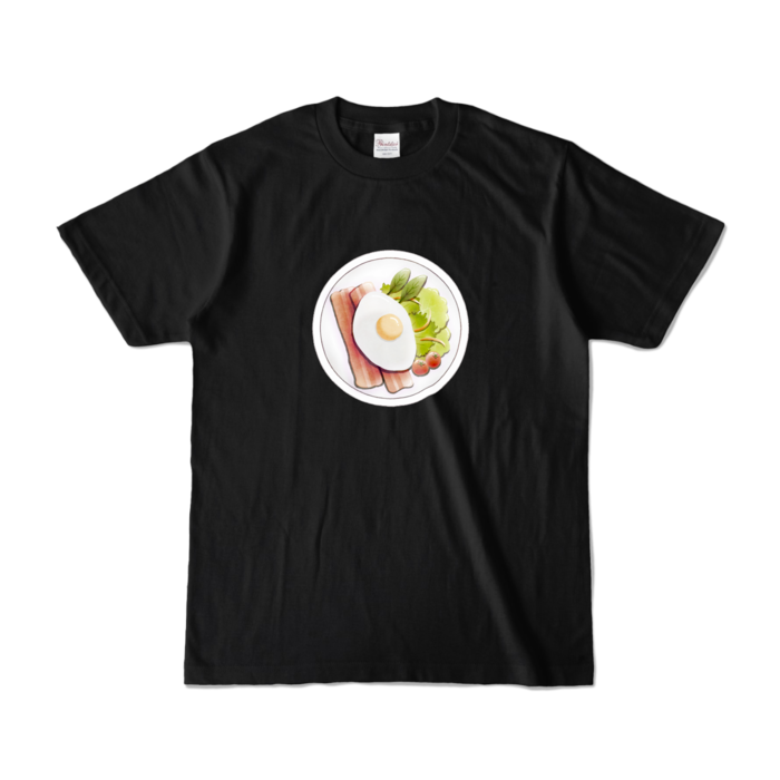 カラーTシャツ 黒色 S