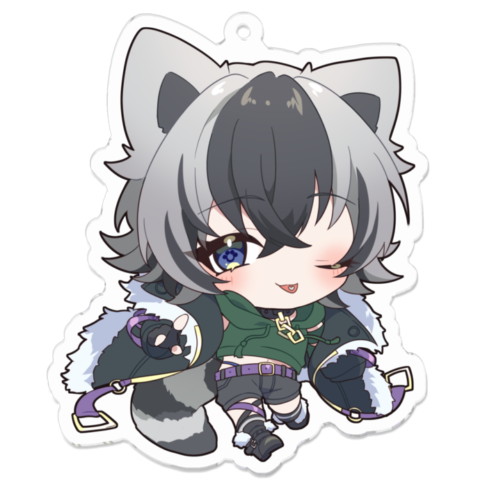 アクリルキーホルダー - 70 x 70 (mm)