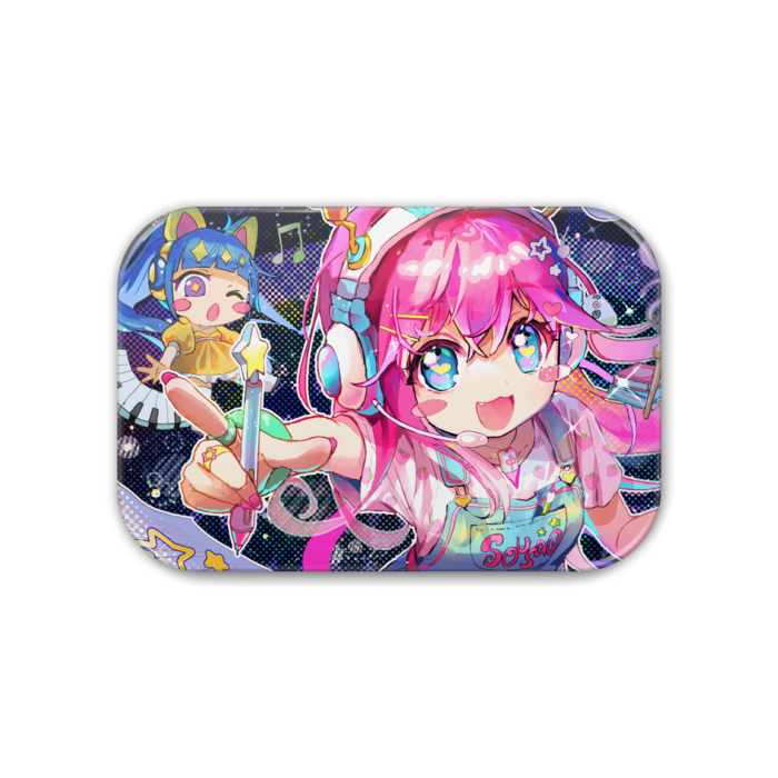 缶バッジ - 角丸 76x51mm