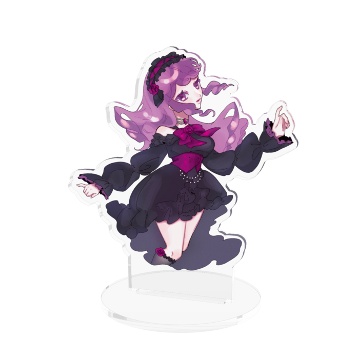 珠比奈雛乃アクリルフィギュア - 100 × 100 (mm)