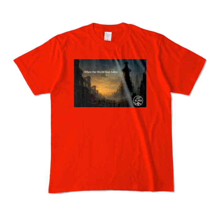 カラーTシャツ - M - レッド (濃色)