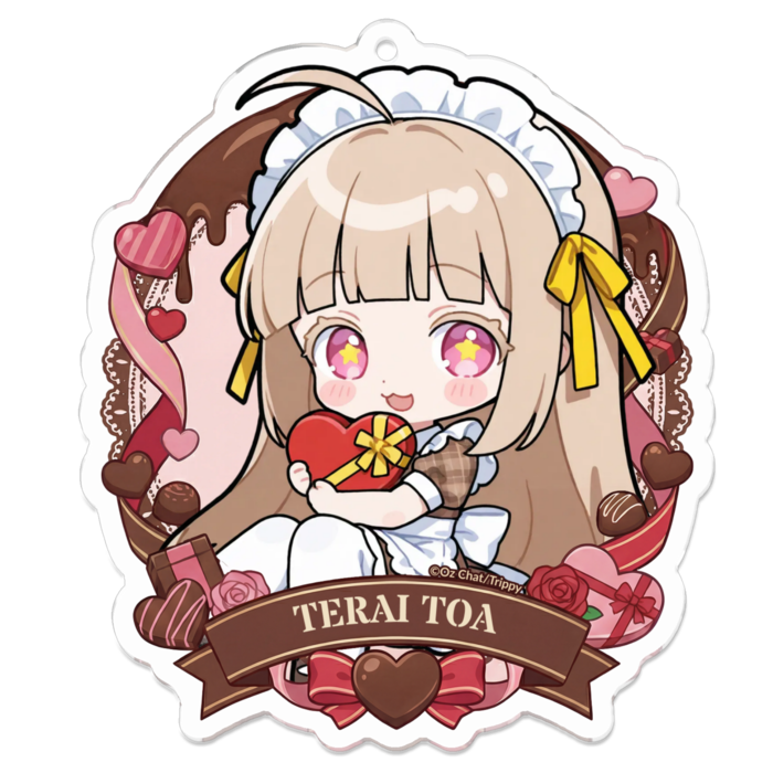 アクリルキーホルダー - 70 x 70 (mm)