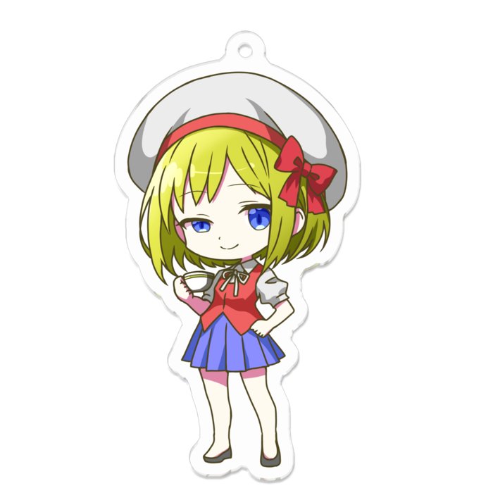 アクリルキーホルダー - 70 x 70 (mm)
