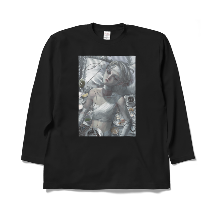ロングスリーブTシャツ - XL - ブラック