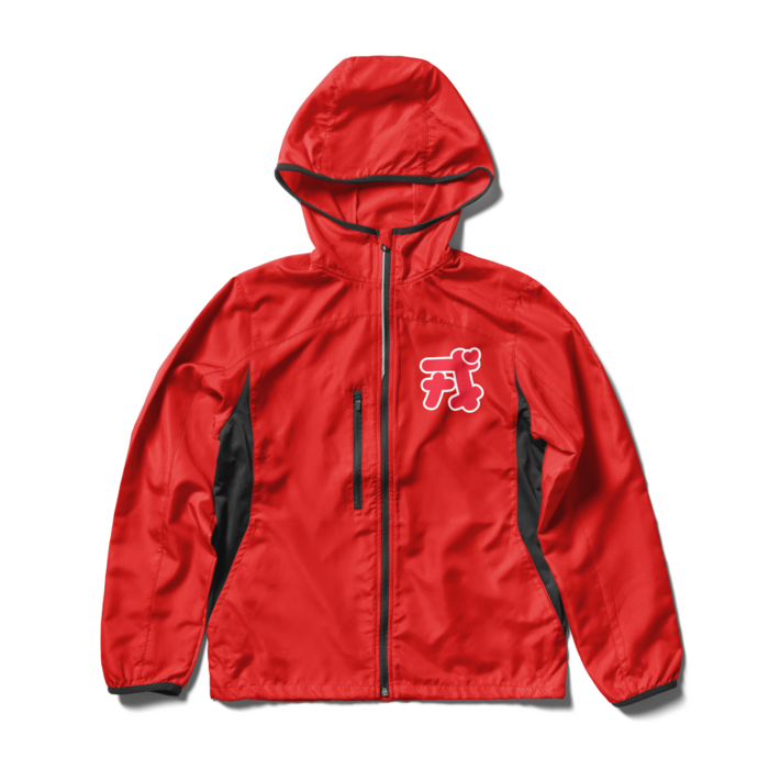 ウインドブレーカー（パーカー） - S - レッド