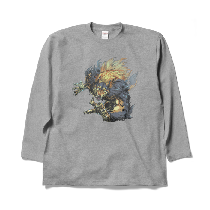 ロングスリーブTシャツ - XL - 杢グレー