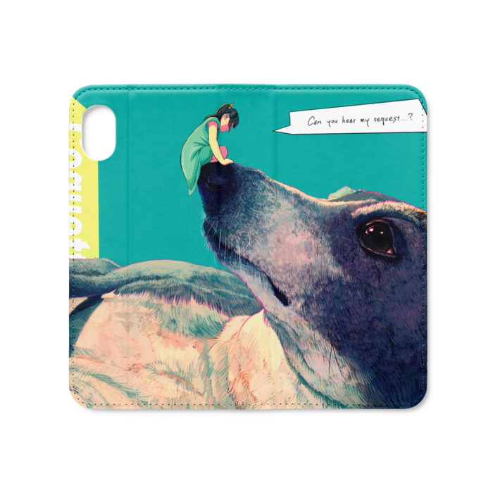 手帳型iPhoneケース（ベルトなし） - iPhone XR - ストラップ穴 なし