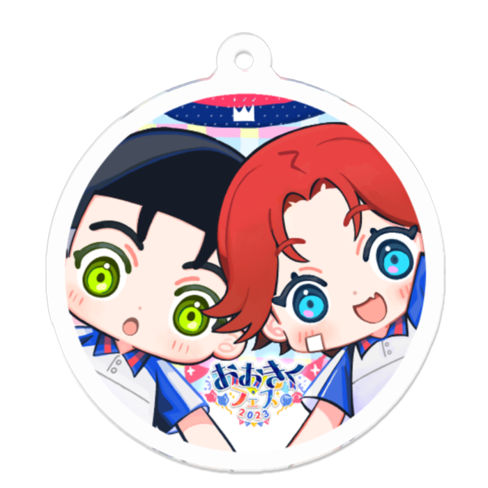 アクリルキーホルダー - 50 x 50 (mm)