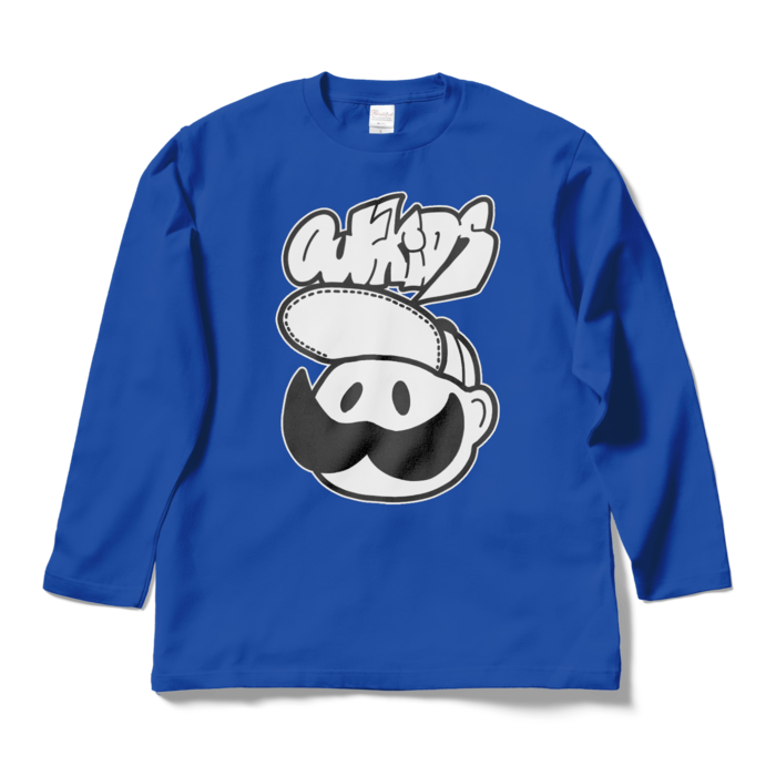 ロングスリーブTシャツ - L - ロイヤルブルー