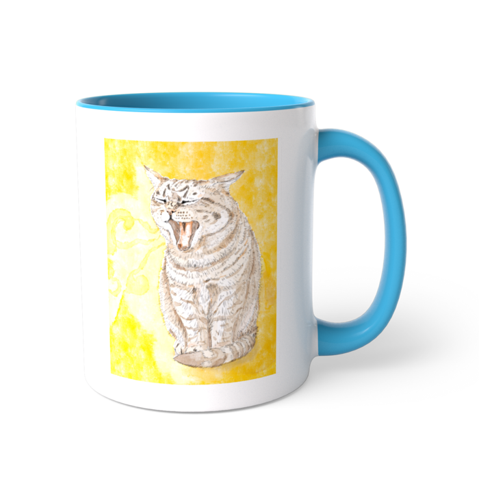 ツートンカラーマグカップ - 直径 8.2cm / 高さ 9.5cm