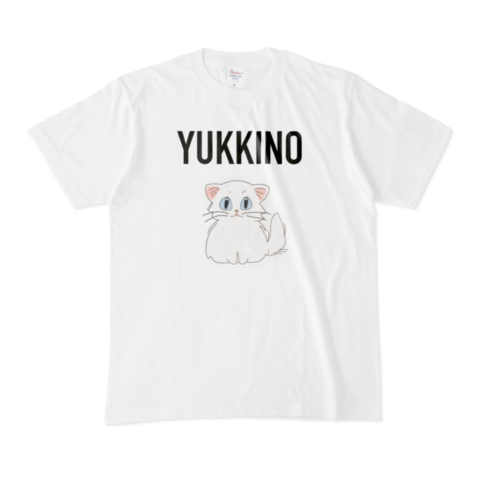 Tシャツ - M - 白 - 黒文字
