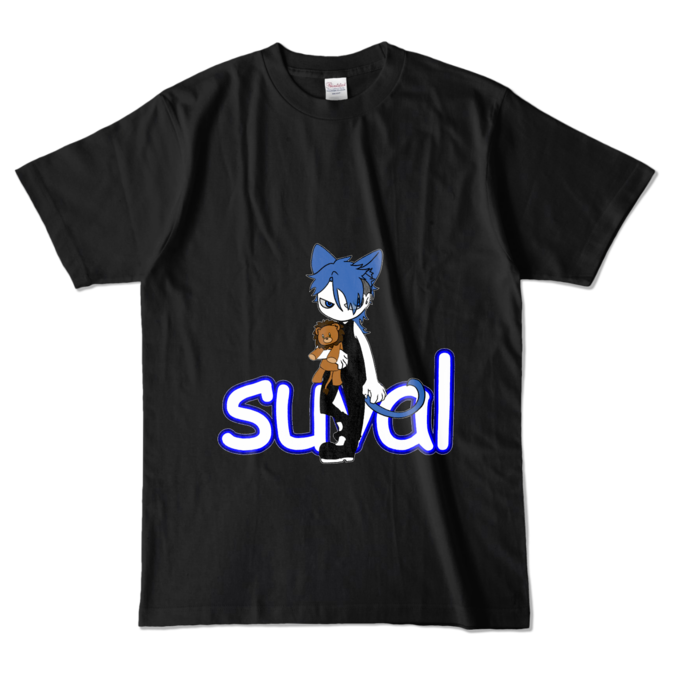 カラーTシャツ - L - ブラック (濃色)