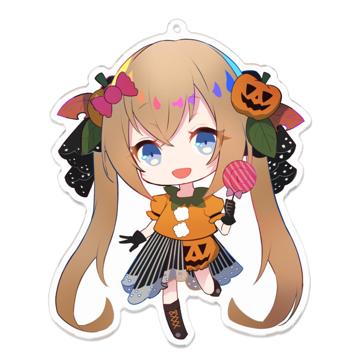 アクリルキーホルダー - 100 x 100 (mm)