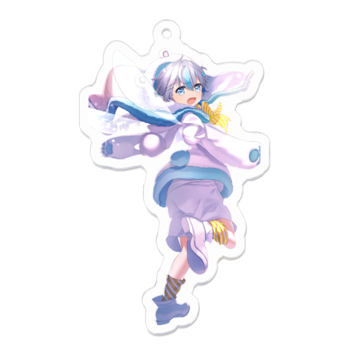 アクリルキーホルダー - 70 x 70 (mm)