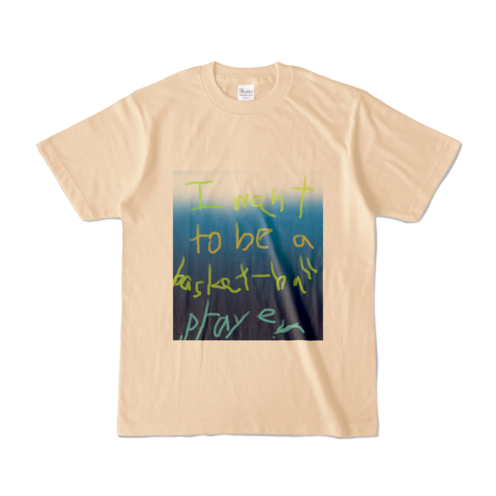 カラーTシャツ - S - ナチュラル (淡色)