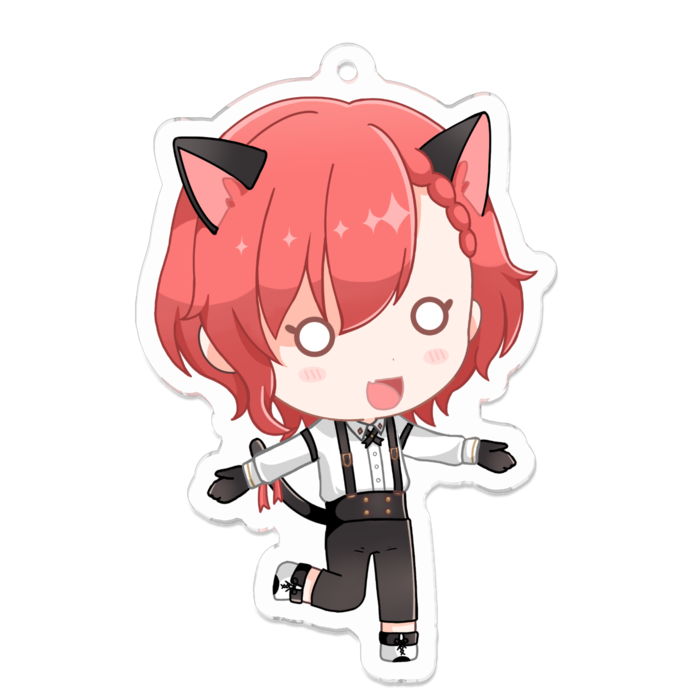 星月せいアクリルキーホルダーB - 70 x 70 (mm)(1)