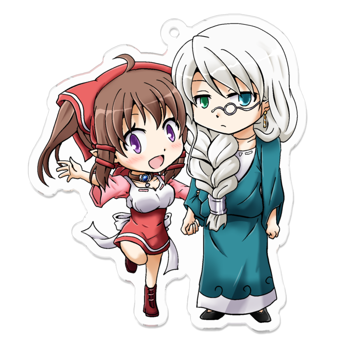 アクリルキーホルダー - 70 x 70 (mm)