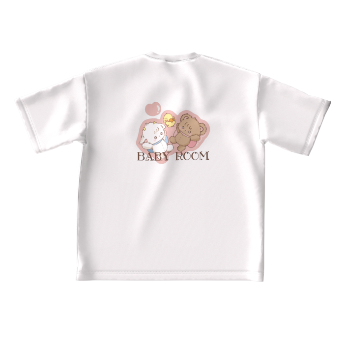 ビッグシルエットTシャツ - L - 背面