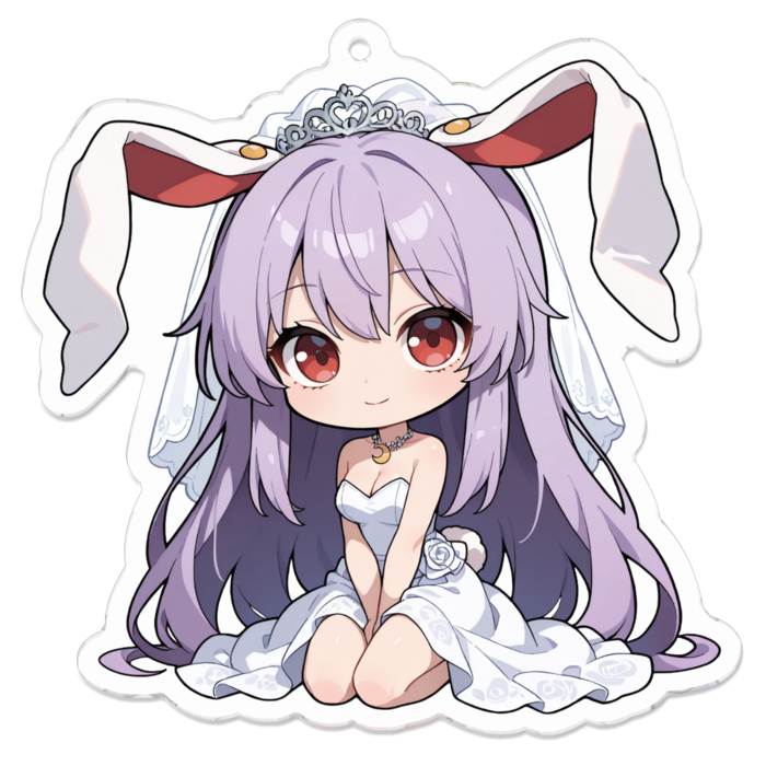 アクリルキーホルダー - 70 x 70 (mm)(キャラのみ)