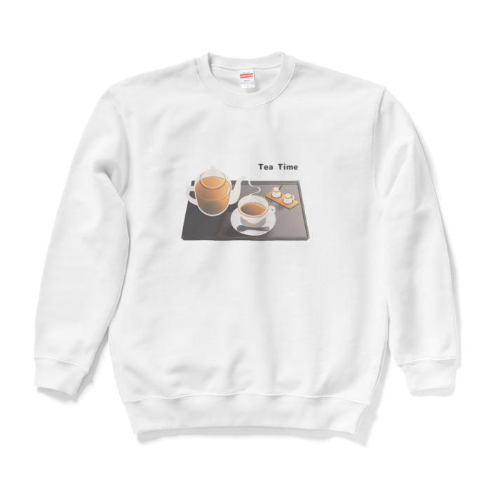 スウェット　白色　L