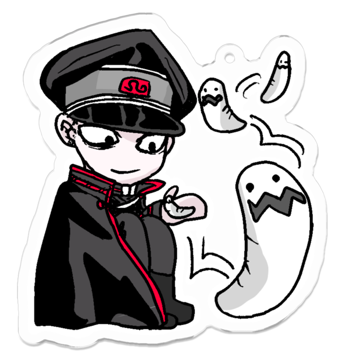 アクリルキーホルダー - 70 x 70 (mm)