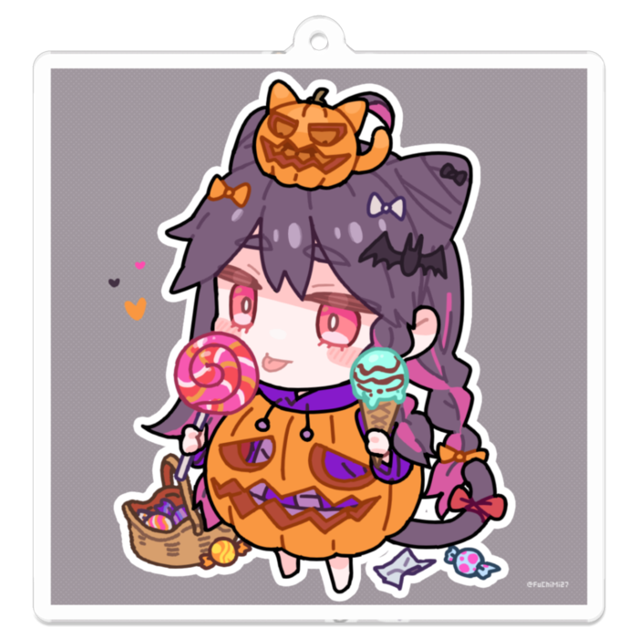 アクリルキーホルダー - 70 x 70 (mm)