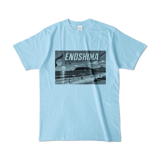カラーTシャツ - L - ライトブルー (淡色)