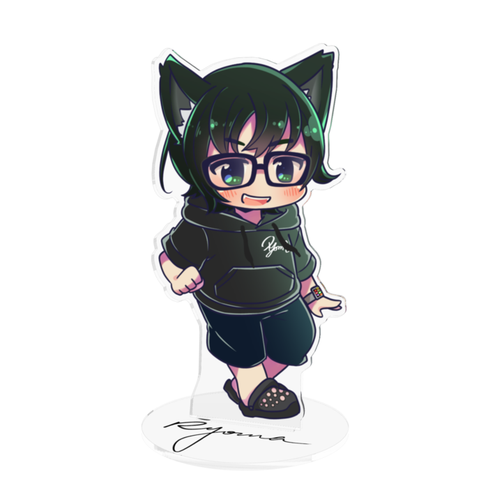 デカアクリルフィギュア - 160x160mm