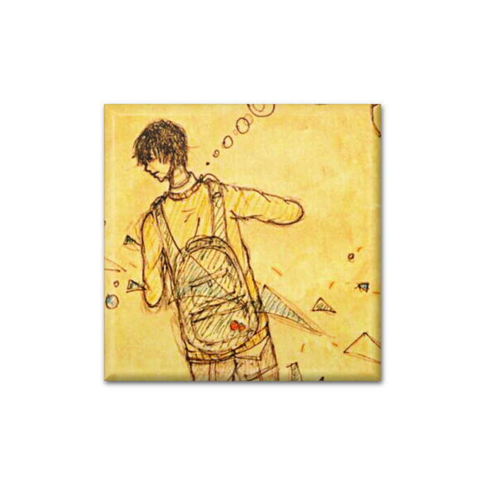 缶バッジ - 四角形40mm